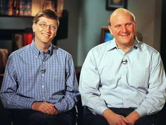 Bill Gates and Steve Ballmer once filmed a parody of the Austin Powers movie