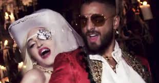 Some new Madonna in Maluma hug in video for the song "Medellin"