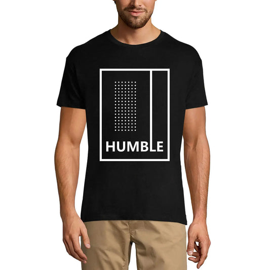 Men's Graphic T-Shirt Humble - Nice Positive Eco-Friendly Limited Edition Short Sleeve Tee-Shirt Vintage Birthday Gift Novelty