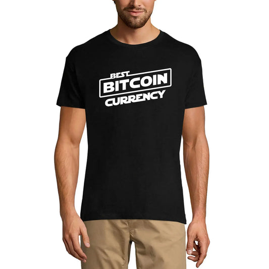 Men's Graphic T-Shirt Best Bitcoin Currency - Blockchain Currency Eco-Friendly Limited Edition Short Sleeve Tee-Shirt Vintage Birthday Gift Novelty