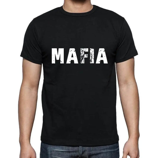 Men's Graphic T-Shirt Mafia Eco-Friendly Limited Edition Short Sleeve Tee-Shirt Vintage Birthday Gift Novelty