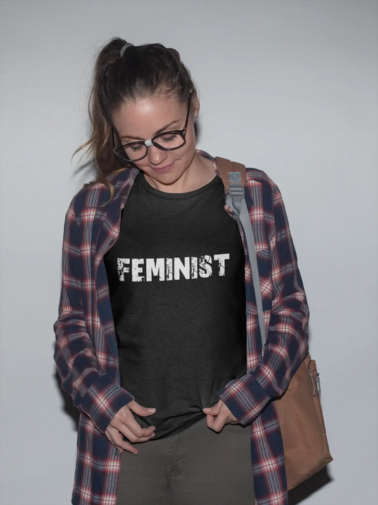 feminist Women's Short Sleeve Round Neck T-shirt