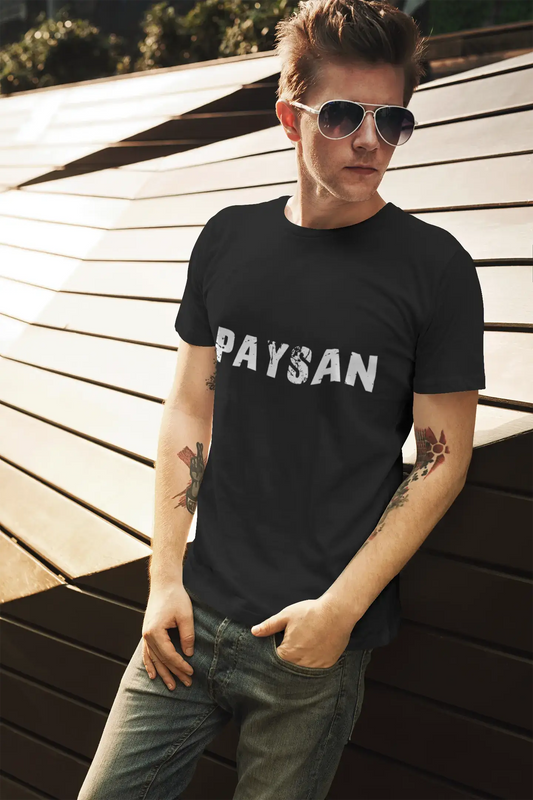 paysan ,Men's Short Sleeve Round Neck T-shirt 00004