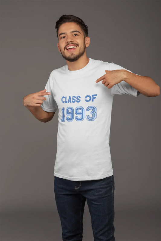 1993, Class of, white, Men's Short Sleeve Round Neck T-shirt 00094