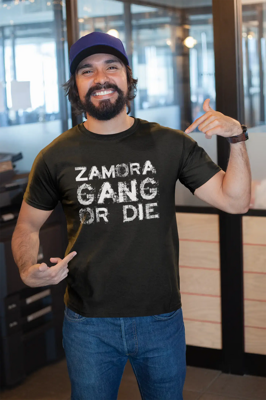 ZAMORA Family Gang Tshirt, Men's Tshirt, Black Tshirt, Gift T-shirt 00033
