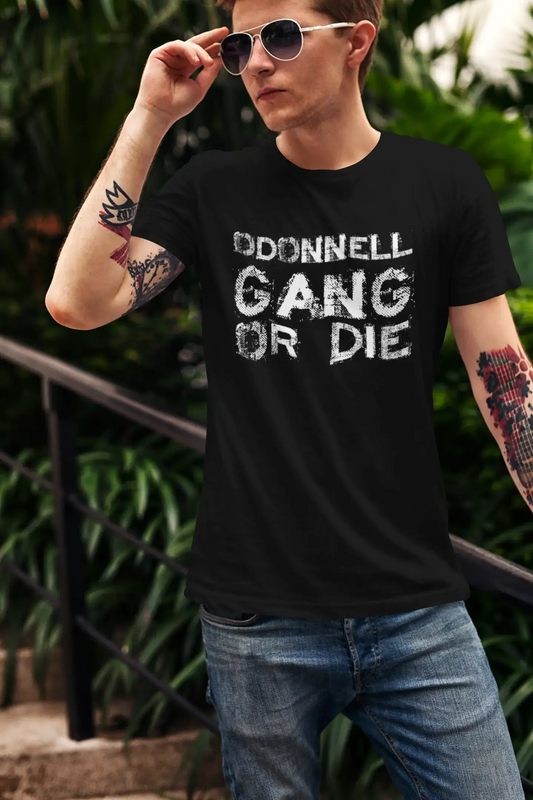 ODONNELL Family Gang Tshirt, Men's Tshirt, Black Tshirt, Gift T-shirt 00033