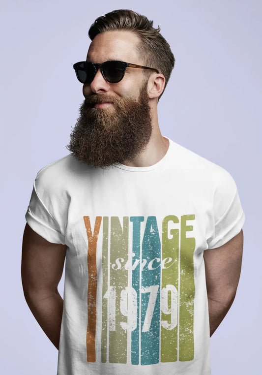 Homme Tee Vintage T Shirt 1979, Vintage Since 1979