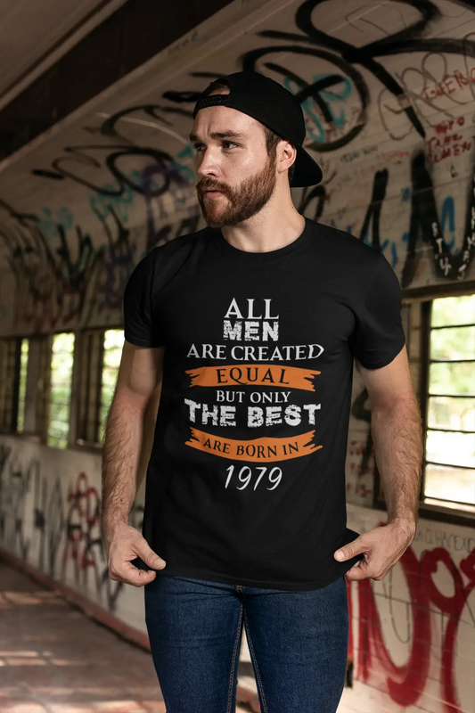 Homme Tee Vintage T Shirt 1979, Only The Best are Born in 1979