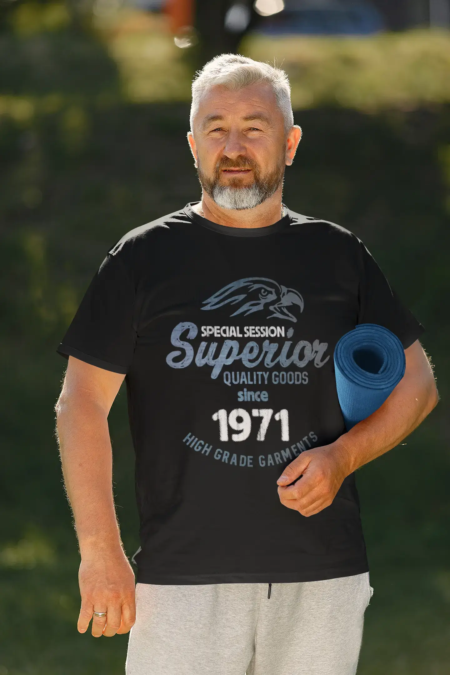1971, Special Session Superior Since 1971 Men's T-shirt Black Birthday Gift 00523