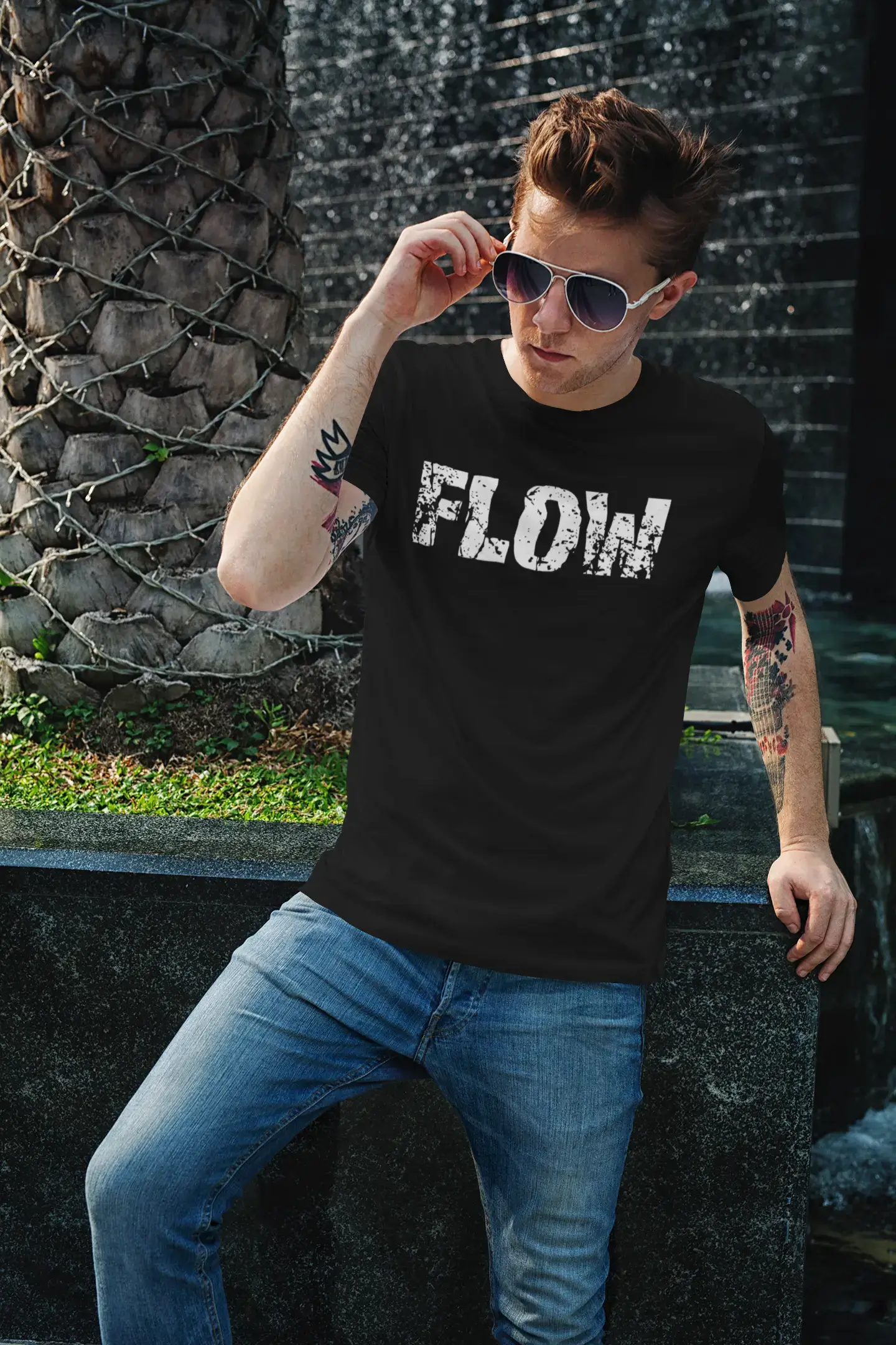 Homme Tee Vintage T Shirt Flow