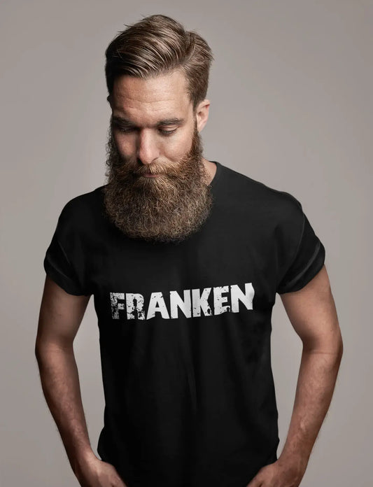 franken Men's T shirt Black Birthday Gift 00548