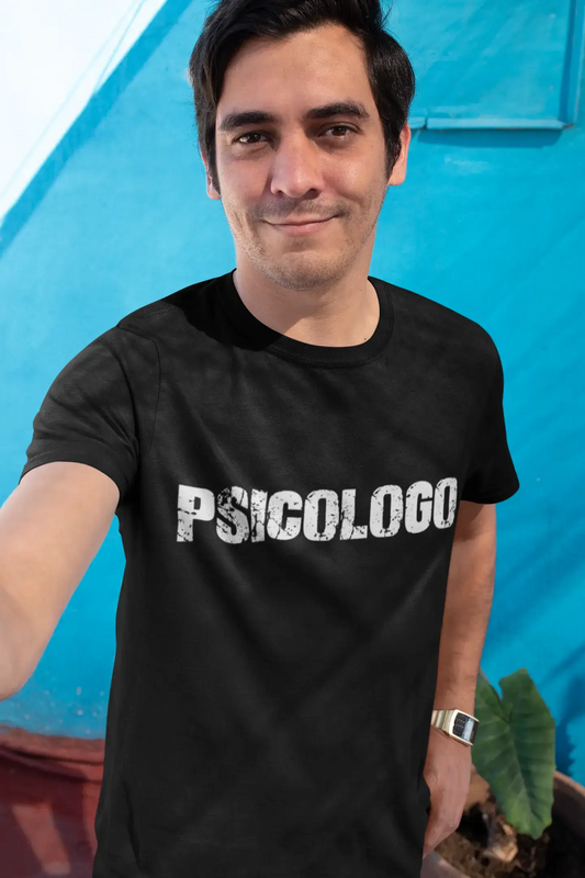 psicologo Men's T shirt Black Birthday Gift 00551