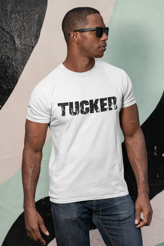 tucker Men's T shirt White Birthday Gift 00552