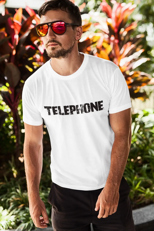 telephone Men's T shirt White Birthday Gift 00552