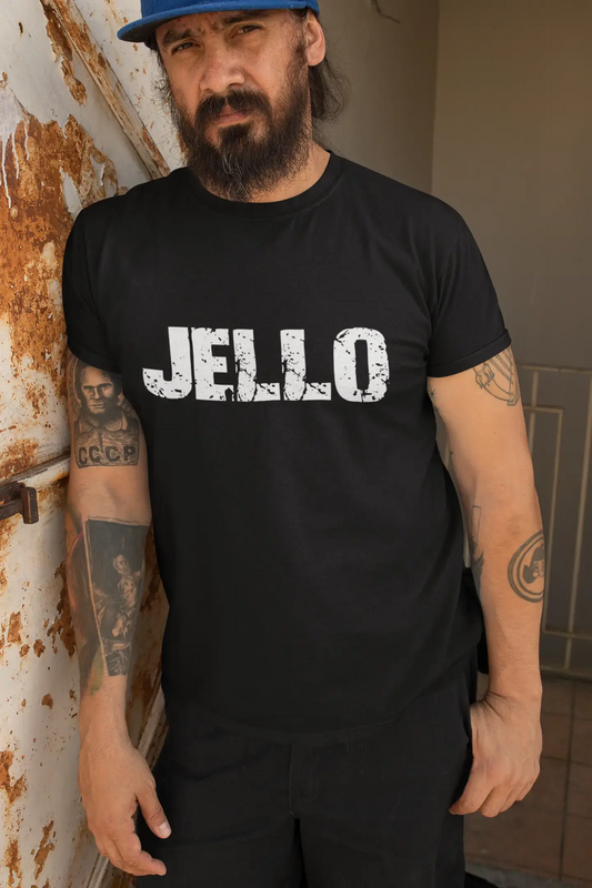 jello Men's Retro T shirt Black Birthday Gift 00553