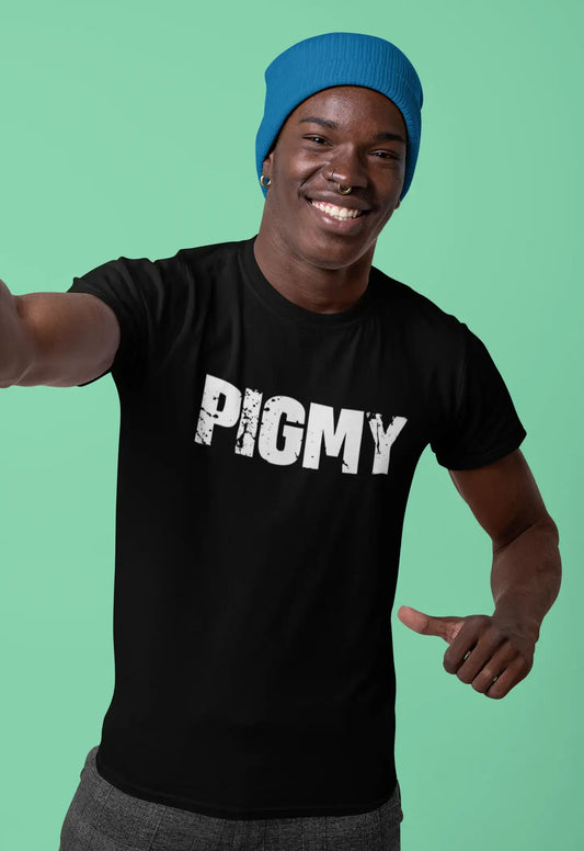 pigmy Men's Retro T shirt Black Birthday Gift 00553
