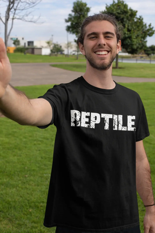 reptile Men's T shirt Black Birthday Gift 00555