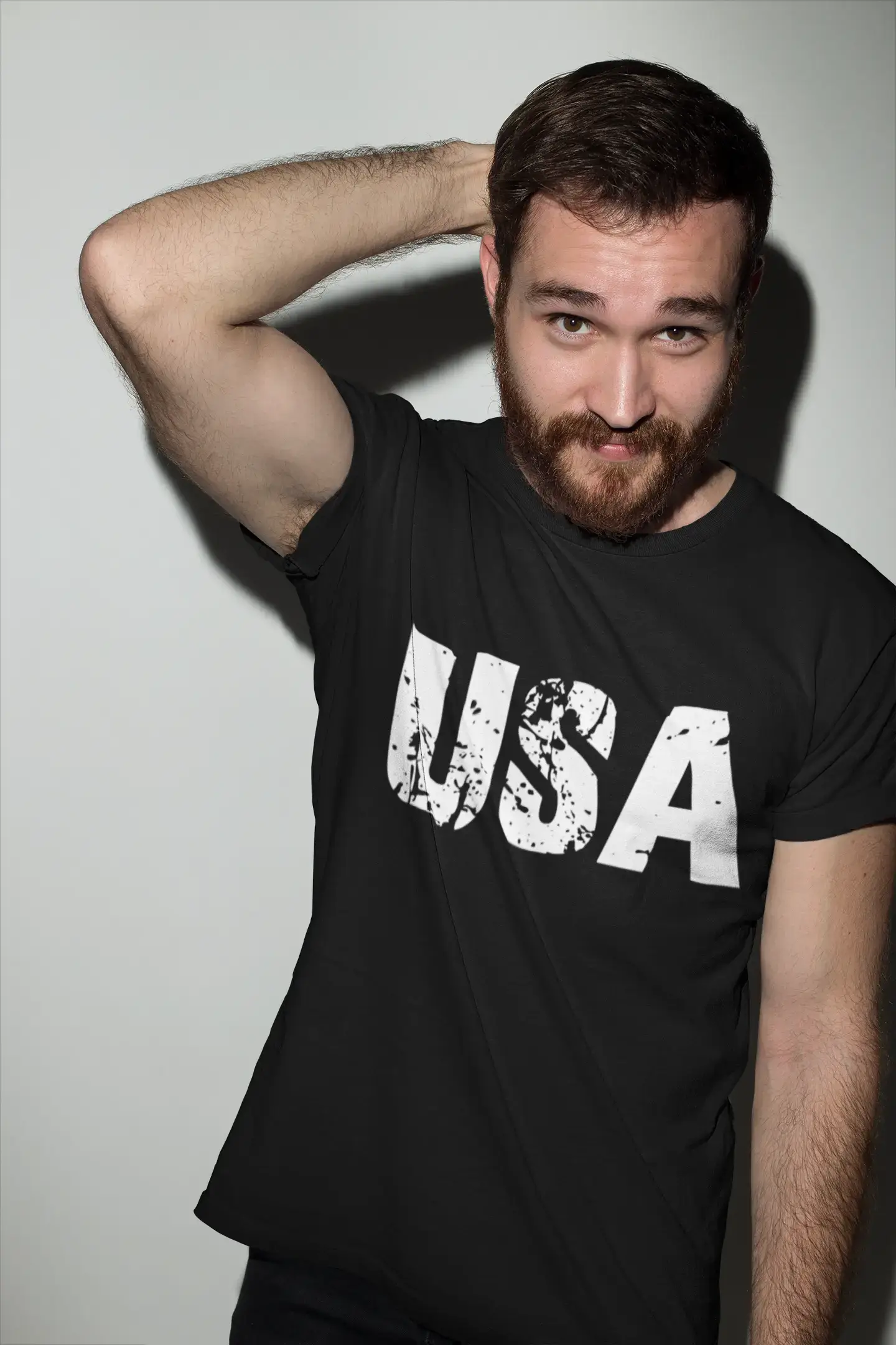 usa Men's T shirt Black Birthday Gift 00556