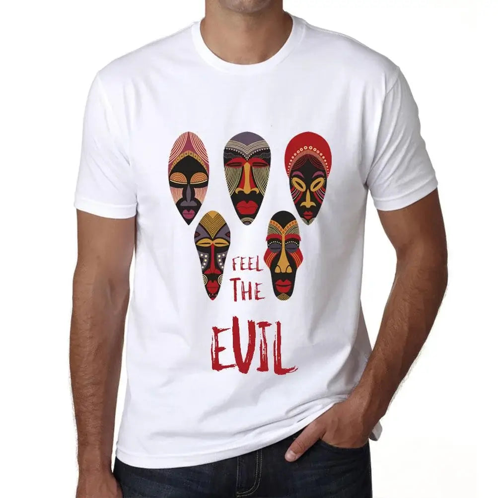 Men's Graphic T-Shirt Native Feel The Evil Eco-Friendly Limited Edition Short Sleeve Tee-Shirt Vintage Birthday Gift Novelty