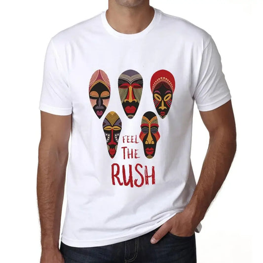 Men's Graphic T-Shirt Native Feel The Rush Eco-Friendly Limited Edition Short Sleeve Tee-Shirt Vintage Birthday Gift Novelty