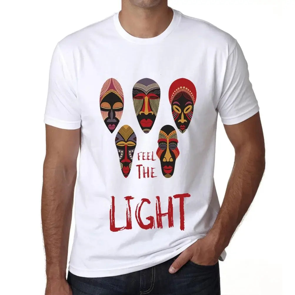 Men's Graphic T-Shirt Native Feel The Light Eco-Friendly Limited Edition Short Sleeve Tee-Shirt Vintage Birthday Gift Novelty