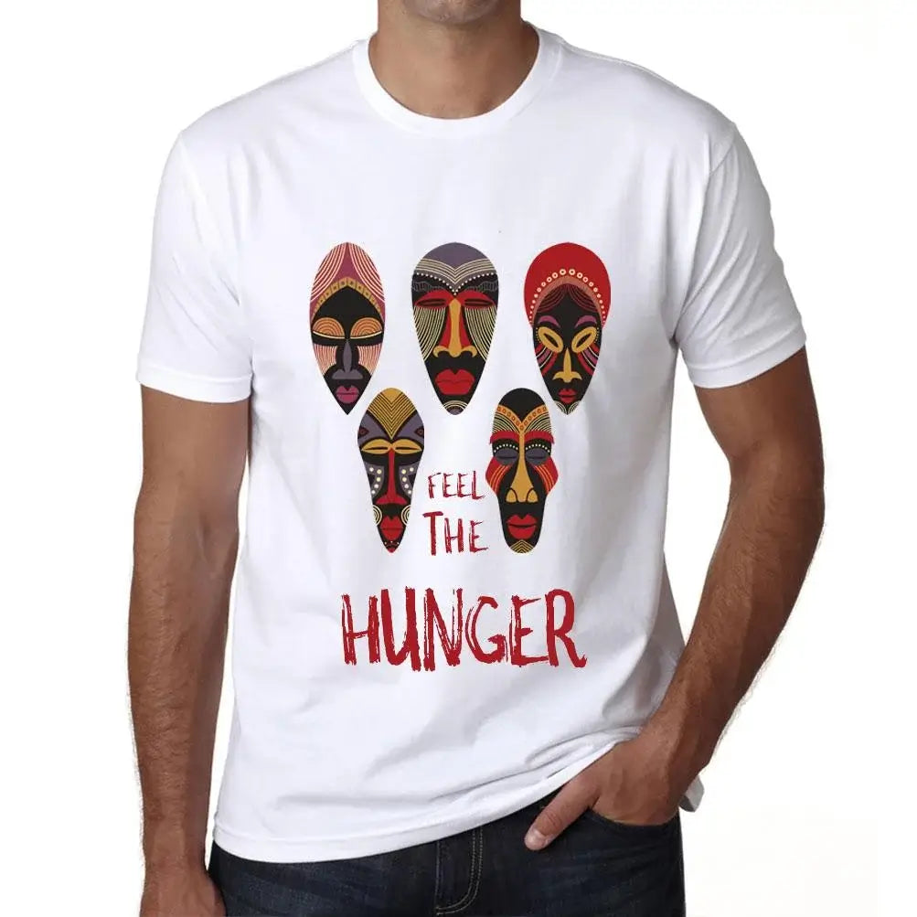 Men's Graphic T-Shirt Native Feel The Hunger Eco-Friendly Limited Edition Short Sleeve Tee-Shirt Vintage Birthday Gift Novelty
