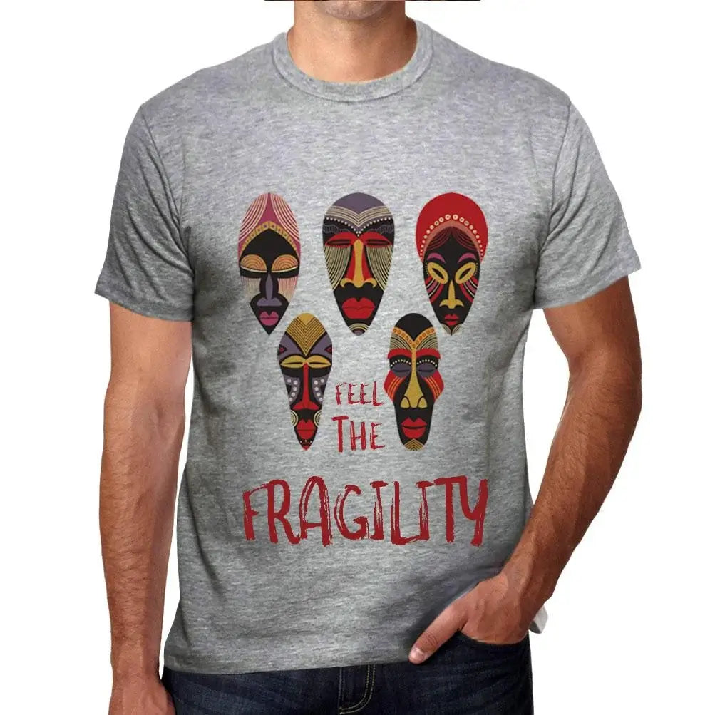 Men's Graphic T-Shirt Native Feel The Fragility Eco-Friendly Limited Edition Short Sleeve Tee-Shirt Vintage Birthday Gift Novelty