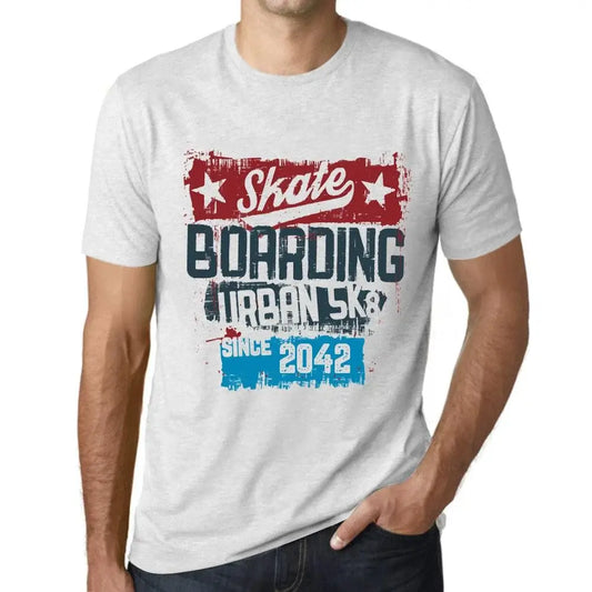 Men's Graphic T-Shirt Urban Skateboard Since 2042
