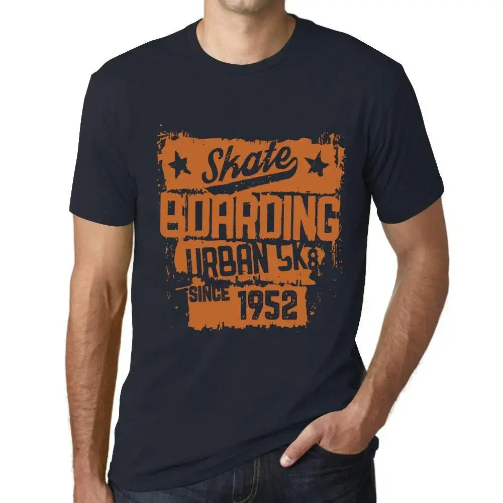 Men's Graphic T-Shirt Urban Skateboard Since 1952 72nd Birthday Anniversary 72 Year Old Gift 1952 Vintage Eco-Friendly Short Sleeve Novelty Tee
