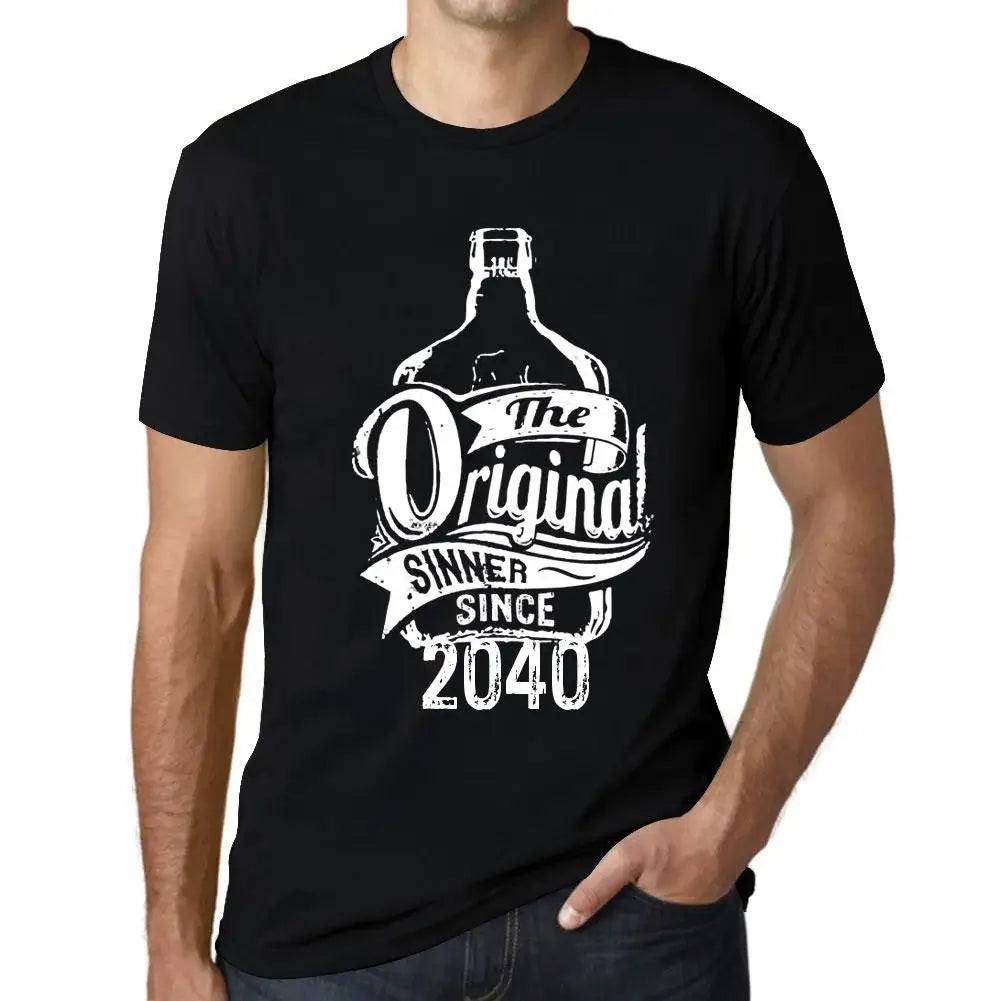 Men's Graphic T-Shirt The Original Sinner Since 2040