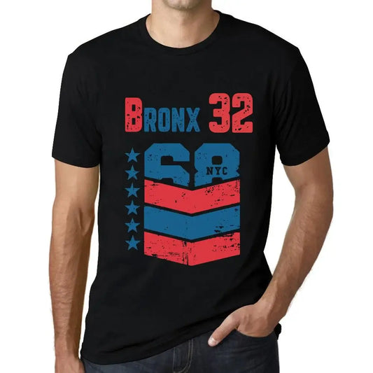 Men's Graphic T-Shirt Bronx 32 32nd Birthday Anniversary 32 Year Old Gift 1992 Vintage Eco-Friendly Short Sleeve Novelty Tee