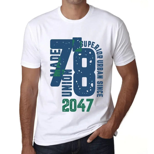 Men's Graphic T-Shirt Superior Urban Style Since 2047