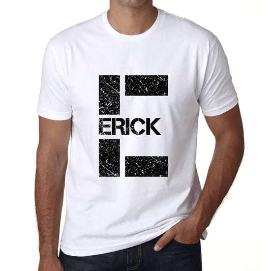Men's Graphic T-Shirt Erick Eco-Friendly Limited Edition Short Sleeve Tee-Shirt Vintage Birthday Gift Novelty