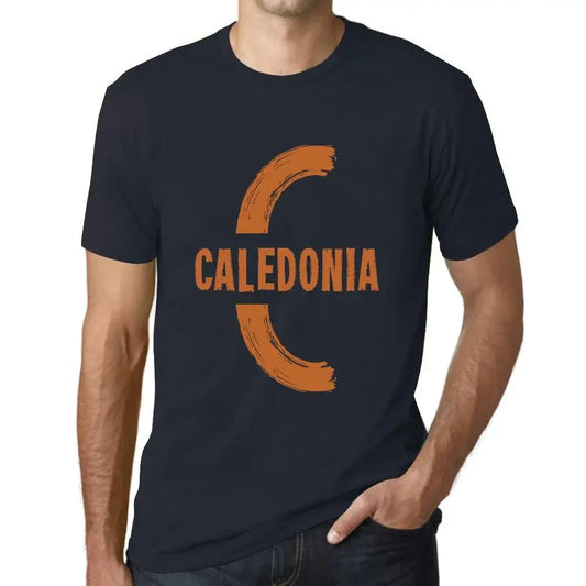 Men's Graphic T-Shirt Caledonia Eco-Friendly Limited Edition Short Sleeve Tee-Shirt Vintage Birthday Gift Novelty