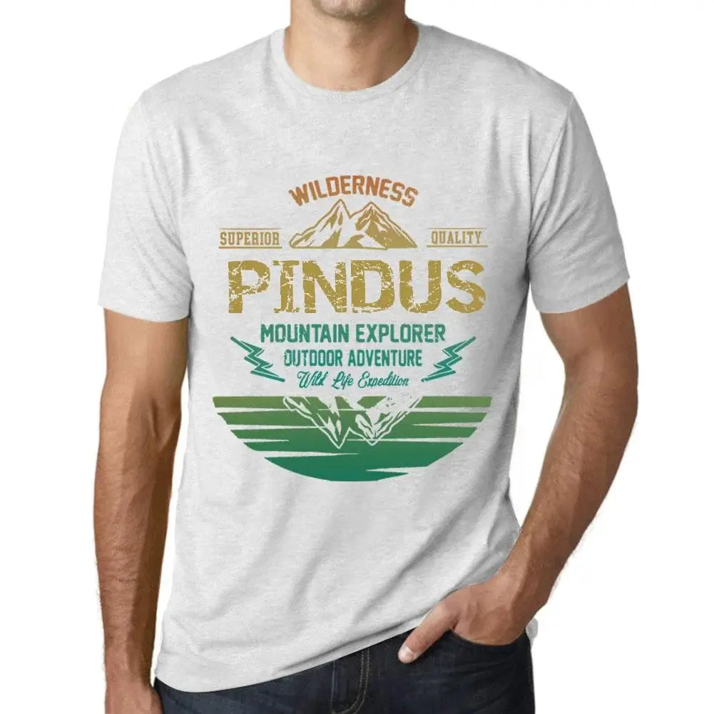 Men's Graphic T-Shirt Outdoor Adventure, Wilderness, Mountain Explorer Pindus Eco-Friendly Limited Edition Short Sleeve Tee-Shirt Vintage Birthday Gift Novelty