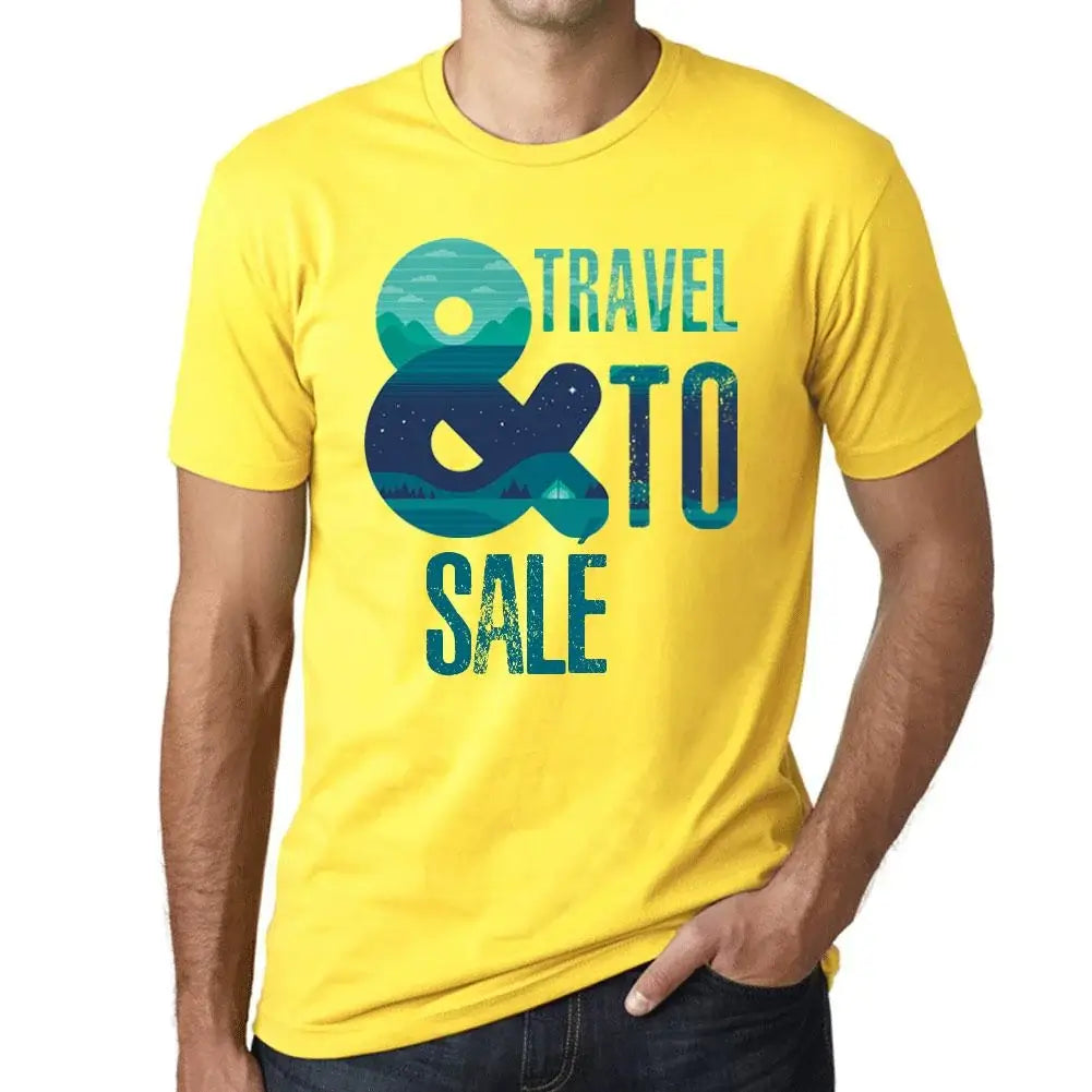 Men's Graphic T-Shirt And Travel To Salé Eco-Friendly Limited Edition Short Sleeve Tee-Shirt Vintage Birthday Gift Novelty