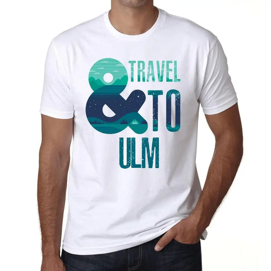 Men's Graphic T-Shirt And Travel To Ulm Eco-Friendly Limited Edition Short Sleeve Tee-Shirt Vintage Birthday Gift Novelty