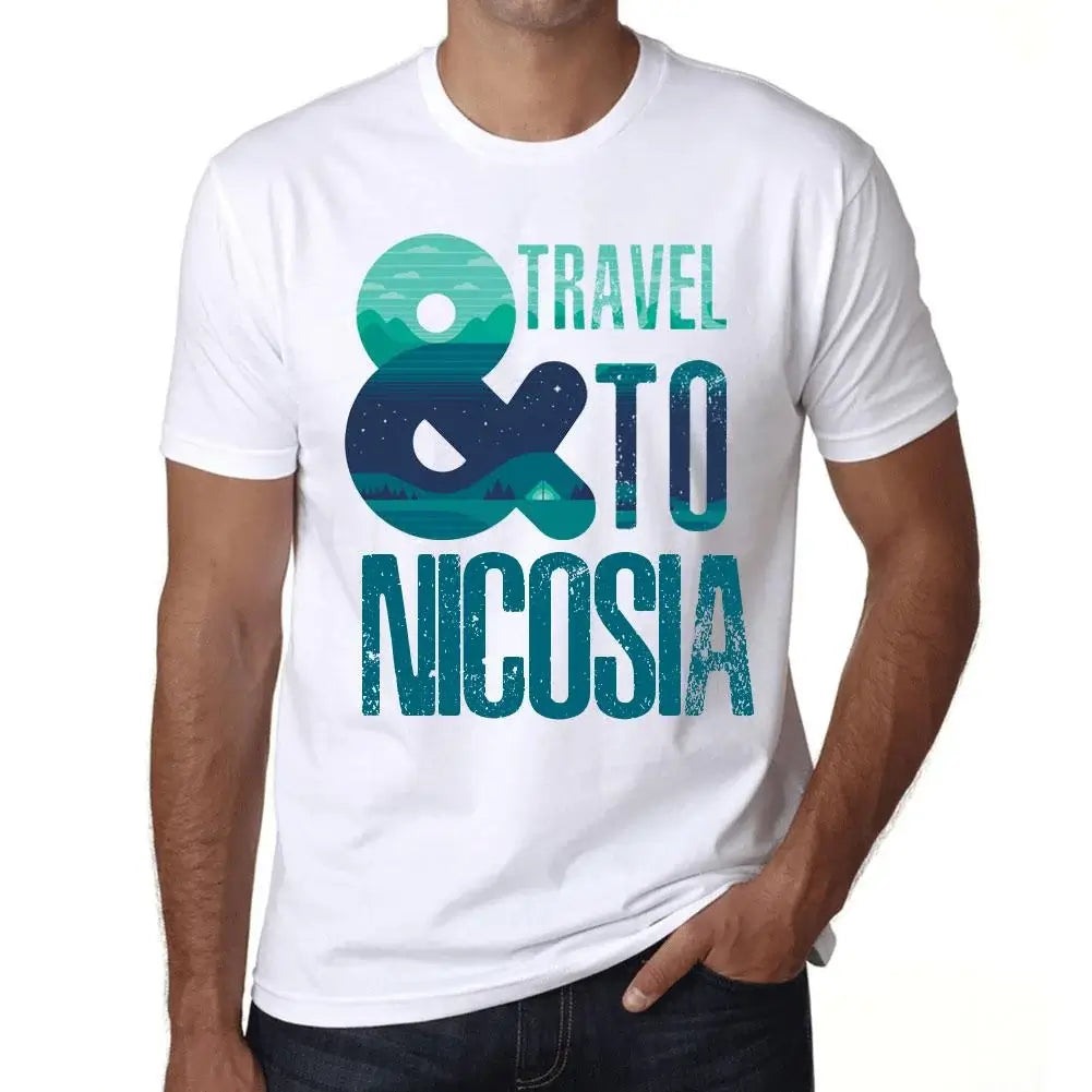 Men's Graphic T-Shirt And Travel To Nicosia Eco-Friendly Limited Edition Short Sleeve Tee-Shirt Vintage Birthday Gift Novelty
