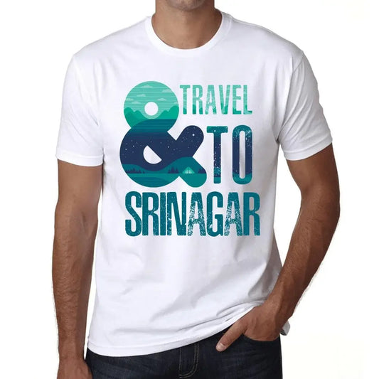 Men's Graphic T-Shirt And Travel To Srinagar Eco-Friendly Limited Edition Short Sleeve Tee-Shirt Vintage Birthday Gift Novelty