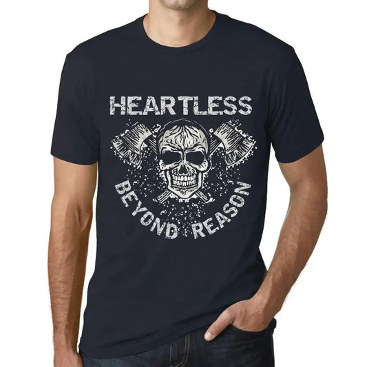 Men's Graphic T-Shirt Heartless Beyond Reason Eco-Friendly Limited Edition Short Sleeve Tee-Shirt Vintage Birthday Gift Novelty