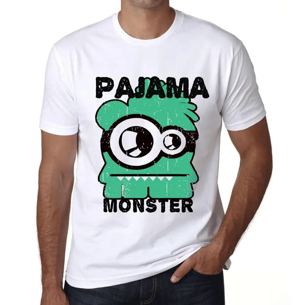 Men's Graphic T-Shirt Pajama Monster Eco-Friendly Limited Edition Short Sleeve Tee-Shirt Vintage Birthday Gift Novelty