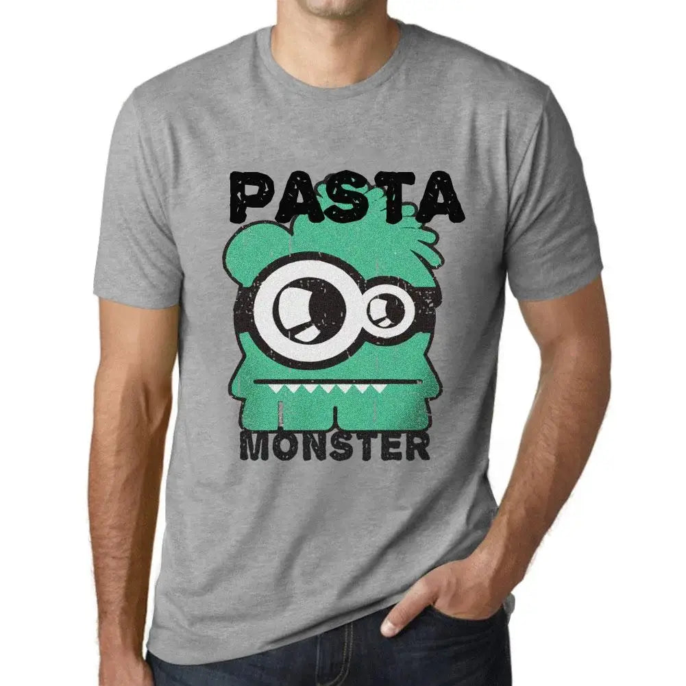 Men's Graphic T-Shirt Pasta Monster Eco-Friendly Limited Edition Short Sleeve Tee-Shirt Vintage Birthday Gift Novelty
