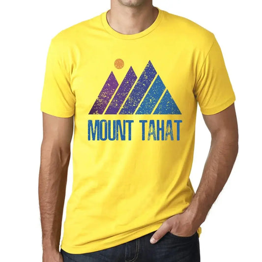 Men's Graphic T-Shirt Mountain Mount Tahat Eco-Friendly Limited Edition Short Sleeve Tee-Shirt Vintage Birthday Gift Novelty