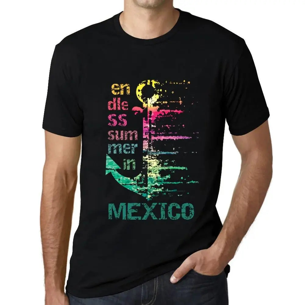 Men's Graphic T-Shirt Endless Summer In Mexico Eco-Friendly Limited Edition Short Sleeve Tee-Shirt Vintage Birthday Gift Novelty