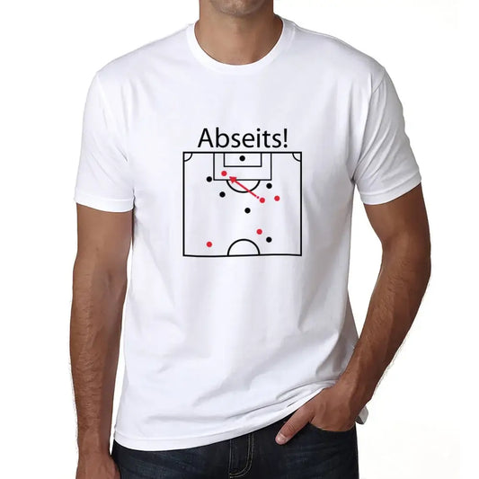 Men's Graphic T-Shirt Offside explanation – Abseits Erklärung – Eco-Friendly Limited Edition Short Sleeve Tee-Shirt Vintage Birthday Gift Novelty