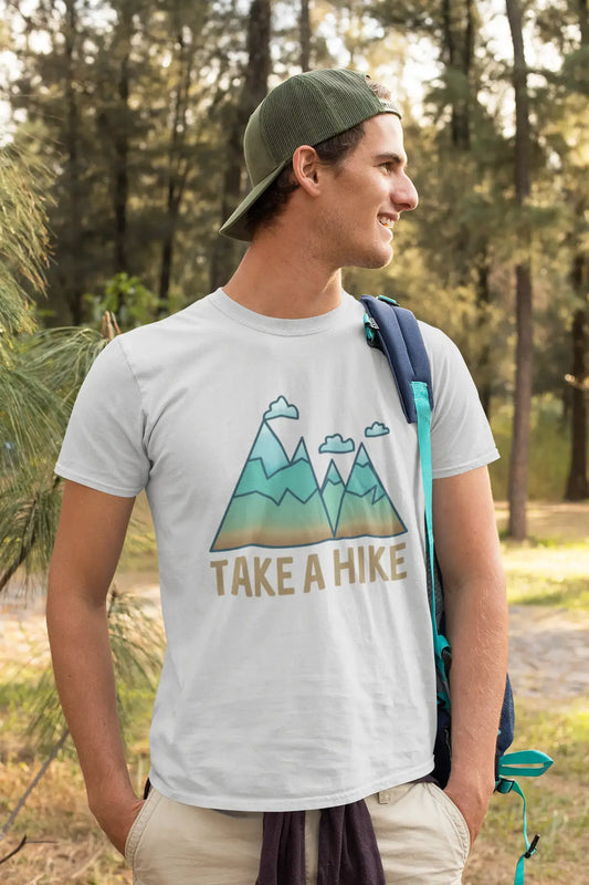 Ultrabasic - Homme Graphique Col V Tee Shirt Take a Hike