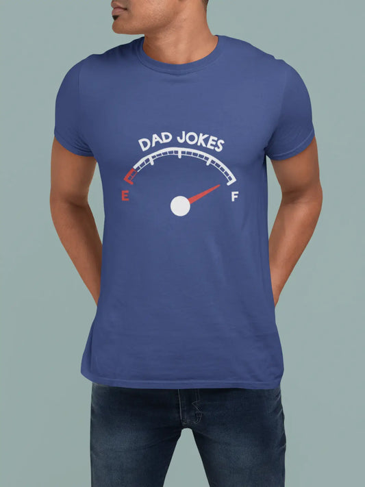 ULTRABASIC - Graphic Men's Dad Jokes Tank T-Shirt Funny Casual Letter Print Tee Deep Black
