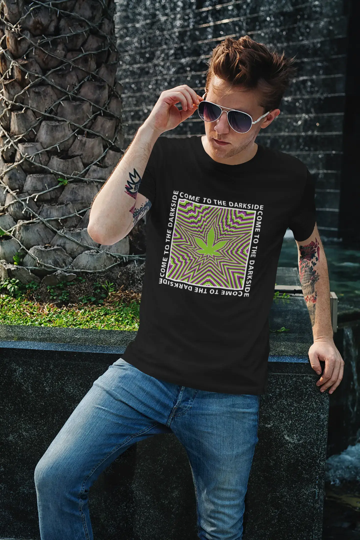 Men's T-Shirt Graphic Tee Stay Gold Vintage Apparel Birthday Gift
