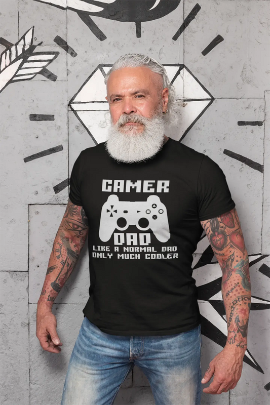 ULTRABASIC Men's Graphic T-Shirt Gamer Dad - Cool Daddy - Father's Day Gift Shirt