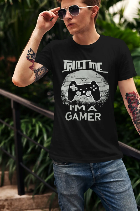 ULTRABASIC Men's Gaming T-Shirt Trust Me I'm a Gamer - Funny Humor Shirt